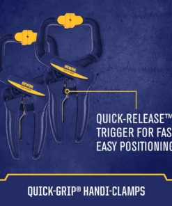 IRWIN Clamps QUICK-GRIP 8-Pack Assorted Assorted Clamp Set Clamp -Irwin Outlet Shop 40988481