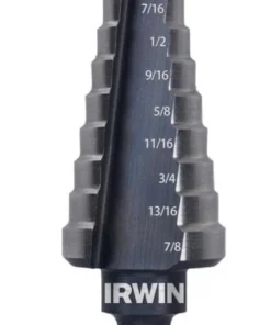 IRWIN Step Drill Bits Unibit Step #4 2X Step Bit