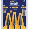 IRWIN Step Drill Bits Unibit 3PC STP BT Set #1 #4 #4 -Irwin Outlet Shop 42172851