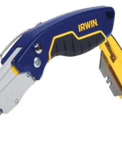 IRWIN Utility Knives Pro flip 3-Blade Folding Utility Knife with On Tool Blade Storage -Irwin Outlet Shop 42467562