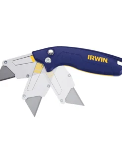 IRWIN Utility Knives Pro flip 1-Blade Folding Utility Knife with On Tool Blade Storage -Irwin Outlet Shop 43492217