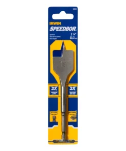 IRWIN Woodboring Drill Bits Standard length 1-1/4-in Woodboring Spade Drill Bit -Irwin Outlet Shop 44313306
