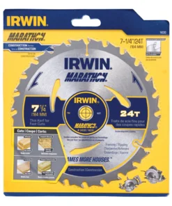 IRWIN Circular Saw Blades Marathon 7-1/4-in 24-Tooth Segmented Carbide Circular Saw Blade -Irwin Outlet Shop 45046817
