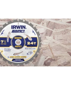 IRWIN Circular Saw Blades Marathon 7-1/4-in 24-Tooth Segmented Carbide Circular Saw Blade -Irwin Outlet Shop 45046841